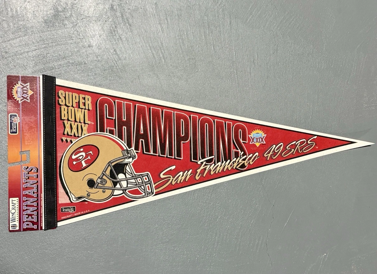 Super Bowl San Francisco 49ers NFL Pennants for sale | eBay