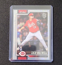 Topps 2026 Series 1 Confetti Zach Maxwell RC Rookie #143 Cincinnati Reds