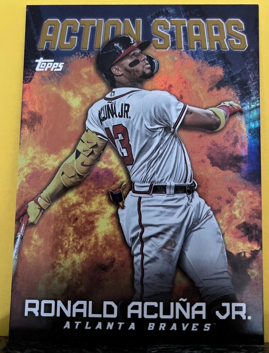 topps wbc2023 ACUNAアクーニャ.jr 25シリアル MLB 2023 Topps Chrome Update Ronald Acuna Jr. #ASC-5 Action