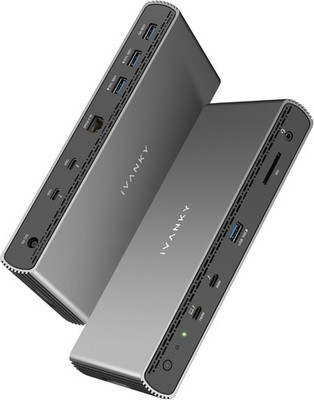 iVANKY Intel-zertifiziertes Thunderbolt 5 Dock, FusionDock Pro 3 Docking Station