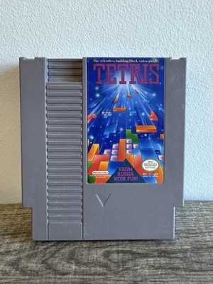 Tetris - Nintendo Entertainment System NES - Game Cartridge Only Authentic Works