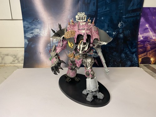 Warhammer 40k Chaos Knights Knight Abominant / Knight Rampager Built GW Slaanesh