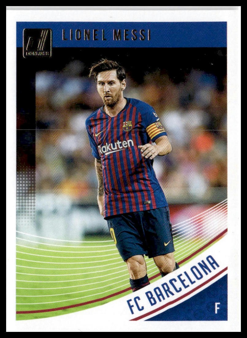 2018-19 Donruss #1 Lionel Messi