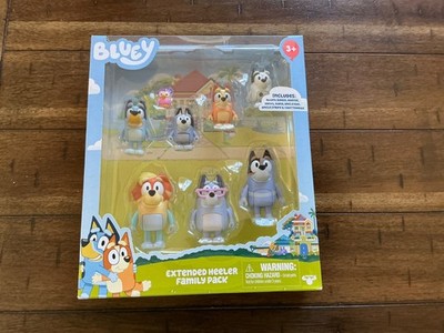 Bluey Friends Extended Heeler Family Pack 8 Figure Multi Pack