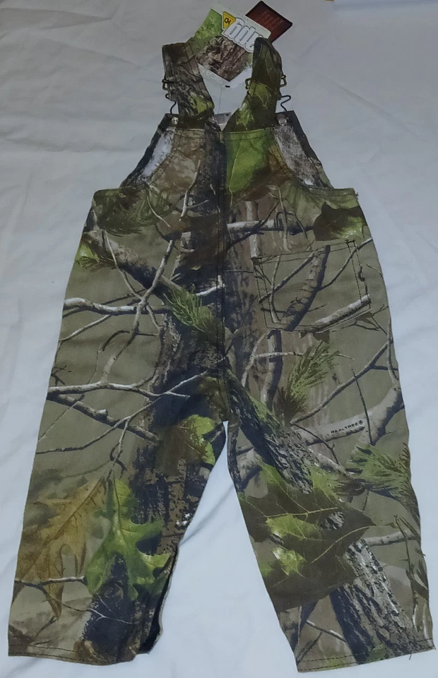 Macacão infantil camuflado Realtree "My First Tree Stand" novo com etiquetas - Imagem 2 de 4