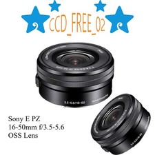 Sony E PZ 16-50mm f/3.5-5.6 OSS Lens for Sony E-Mount Cameras Black