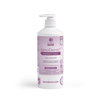 AproDerm  Emollient Cream 500g Pump - 2-in-1 Moisturuser 500g (1er Pack) 