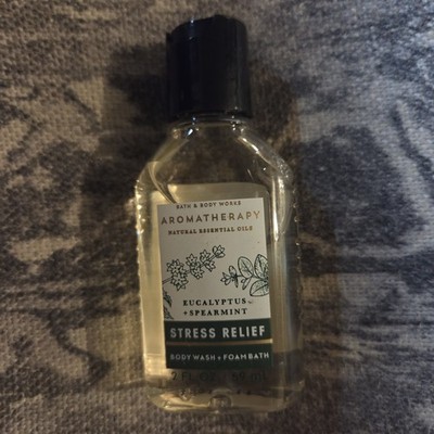 Bath Body Works Eucalyptus Spearmint Travel Body Wash Gel Aromatherapy 2 oz