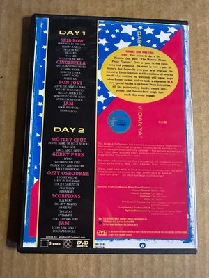 Moscow Music Peace Festival 1989 Live DVD Ozzy Motley Crue Skid