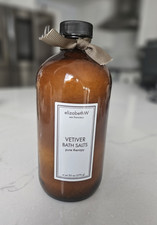 ELIZABETH W Wightman San Francisco Vetiver Bath Salts Pure Therapy 20 oz