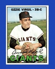 1967 Topps Set-Break #132 Ozzie Virgil NR-MINT *GMCARDS*