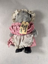 Paddington Bear Aunt Lucy Eden Toys Plush Vintage 1975 Dress