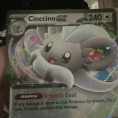 #ad Cinccino ex 073 159 Crown Zenith Full Art Holo Rare EN 240 HP $30.00