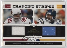 2004 Playoff Prestige Changing Stripes Materials 58/225 David Boston #CS-1 0jd0