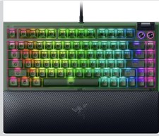 Razer BlackWidow V4 75% Phantom Green edition Hot swappable Mechanical Keyboard