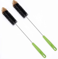17 Inch Bottle Brush Set Of 2 Durable Flexible Cleaner For Baby Bottles Vases
