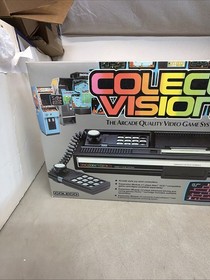 Coleco ColecoVision (Model 2400) Video Game System - Black Complete