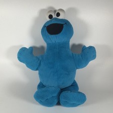Sesame Street Cookie Monster Plush 18 Stuffed Animal 2023 Blue Toy