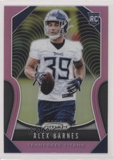 2019 Panini Prizm Rookies Pink Prizm Alex Barnes #377 z7h