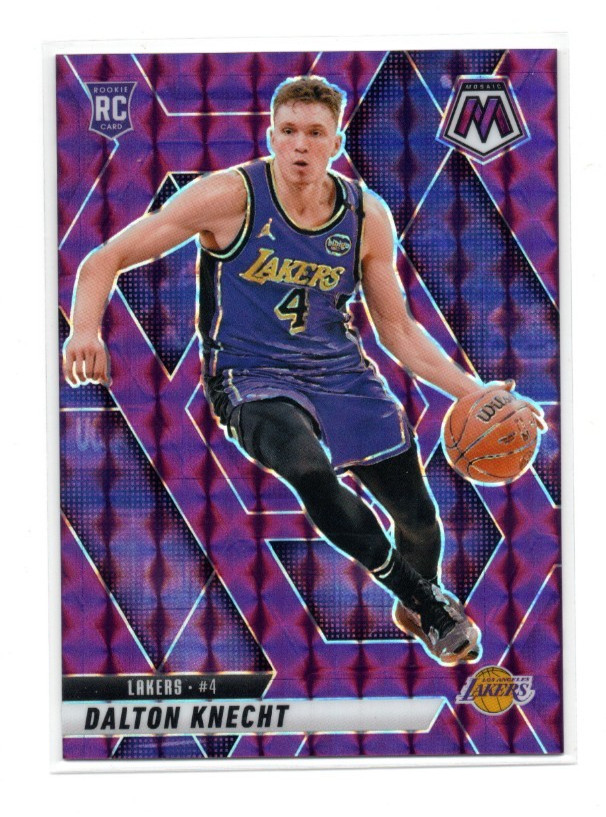 2024-25 Panini Mosaic DALTON KNECHT #238 Purple Mosaic Rookie /99 Lakers