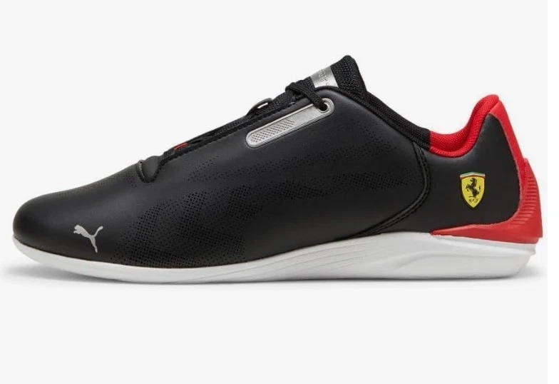 Scuderia Ferrari x Puma Drift Cat Decima Black Rosso Corsa for
