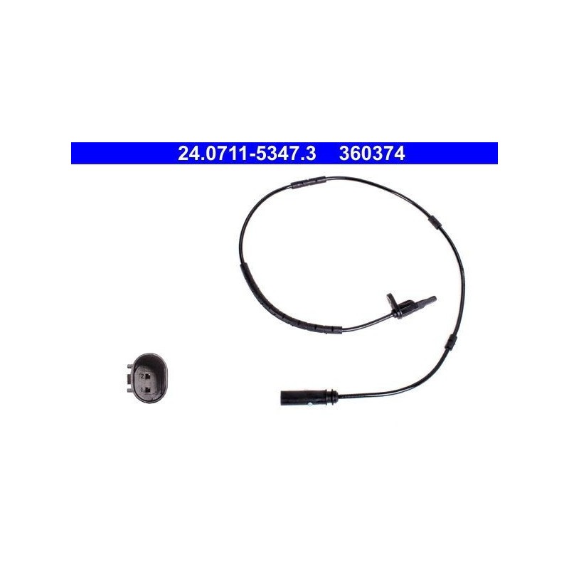 24.0711-5347.3 Wheel Speed Sensor Rear Fits BMW 3 Touring Gran Turismo By ATE - Image 8