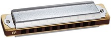 TOMBO TOMBO 10 Halls harmonica B tone folk blues mark II 1210