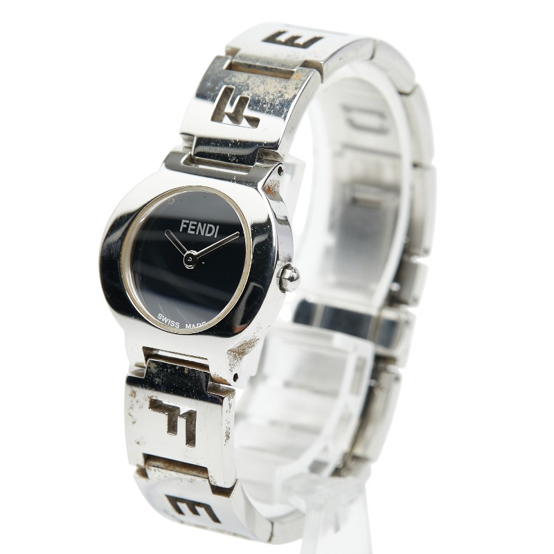 FENDI Watches 3050L Quartz made in Switzerland black dial Women 【Used】 thumbnail 2