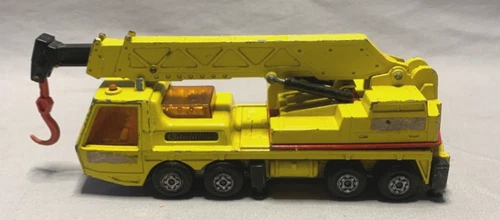 VTG 1974 Matchbox Super Kings Lesney No. K-12 “Hercules” Mobile Crane Laing B214