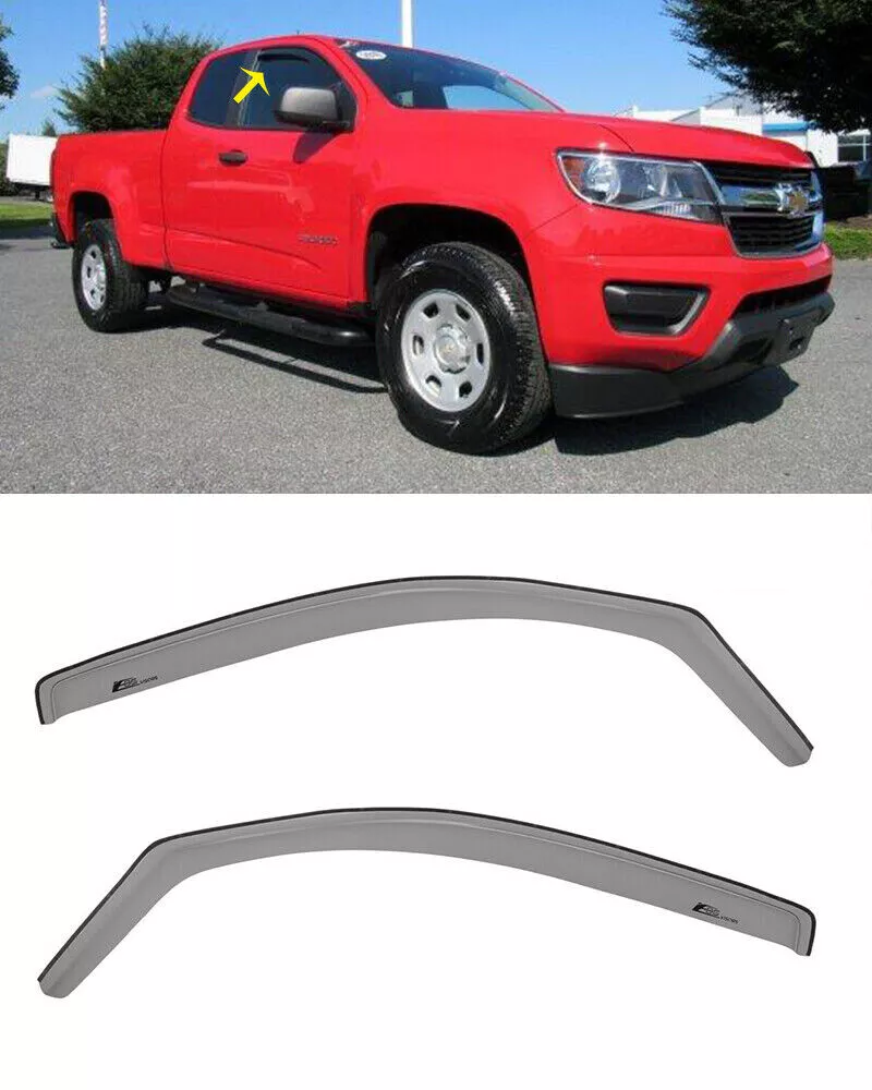 Rain guards for chevy colorado online