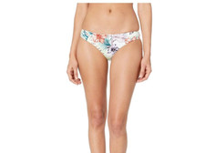 THE BIKINI LAB Tropical Oasis Cinched Back Hipster Swimwear Size M 5964