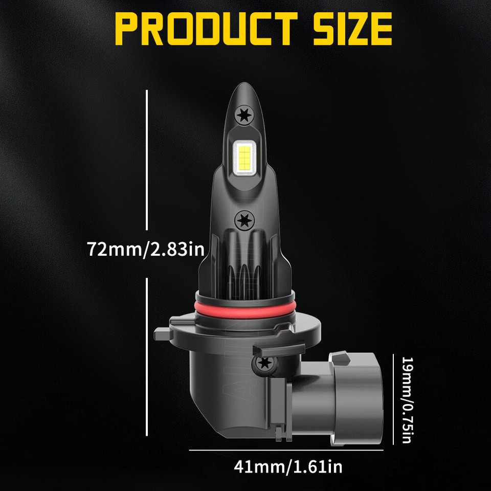 LED Headlights Fog Lights Bulbs For Chevy Silverado 1500 2500 HD 2003