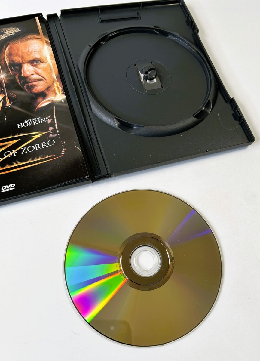 The Mask Of Zoro DVD Antonio Banderas Anthony Hopkins Widescreen