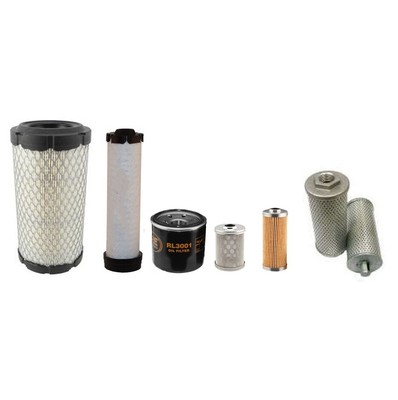 NUOVO Filtro Carburante/Ciotola/PRIMAVERA Adatto a Yanmar VIO15 VIO15-2