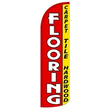 Flooring Flag Flutter Feather Banner Swooper Windless Extra Wide