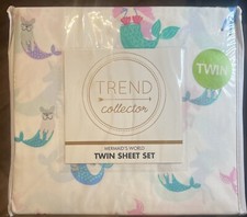 Trend Collector Mermaid s World Twin Sheet Set 3 piece set