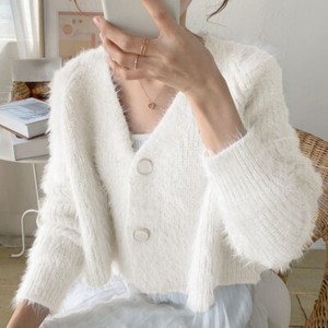 fluffy mohair coat