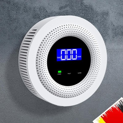 Tuya Home Gas Alarm Sound Alarm Bluetooth-compatible for LPG Gas Biogas Methane