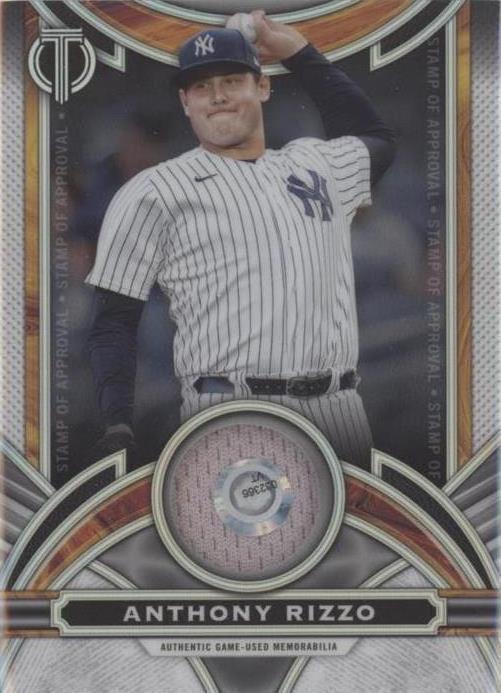 2023 Topps Tribute - Anthony Rizzo #SOA-ARI - 1 of 1