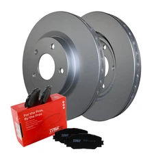 Front Brake Kit 294mm Rotors & TRW Ceramic Pads For 200 Avenger Compass Patriot