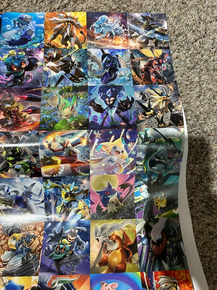 Nuevo Póster POKEMON Sol y Luna - RARO - Sin Marco - 18 x 24 Foto 3 de 4