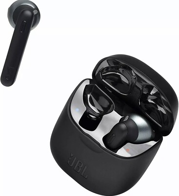 JBL Harman Tune 220 TWS Bluetooth True Wireless Earbuds Black
