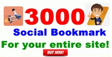 Boost your Site SERP with Quality 3000+ Social Bookmarks . Get Positive Result !