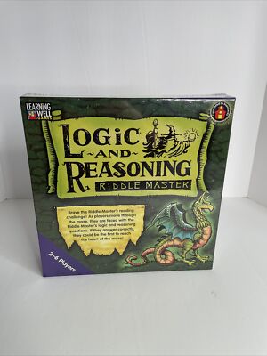 ''Logic and Reasoning Riddle Master'' by Learning Well Games Reading Levels 2-3.5