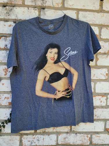 Selena Quintanilla Gray T-shirt Size 