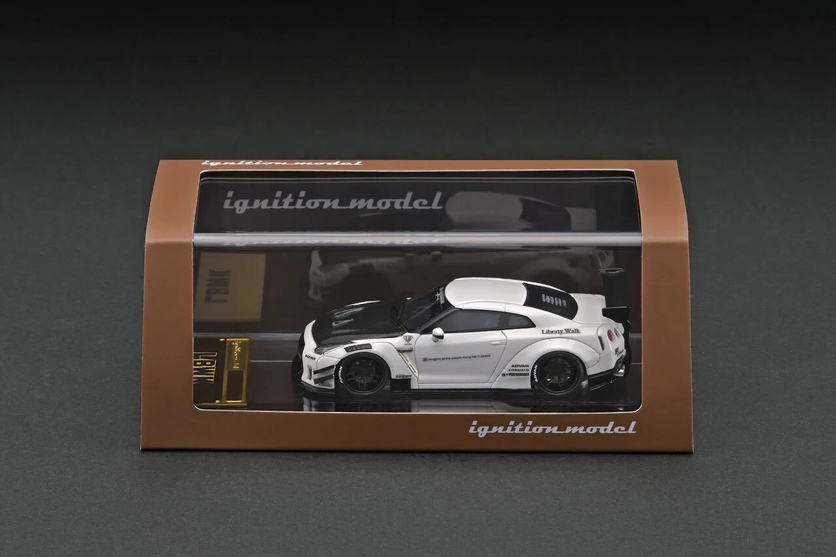 ミニカー 1/64 ignition model LBWK GT-R R35 IG2387 LB-Silhouette WORKS GT Nissan 35GT-RR Red Metallic