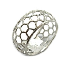 Sterling Silver Ring 12mm Wide Band Genuine Solid Hallmarked 925