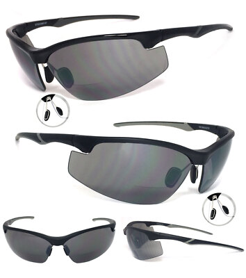 Premium Quality Safety Bifocal Vision Reading Sunglasses UV Protect Tinted Z87.1