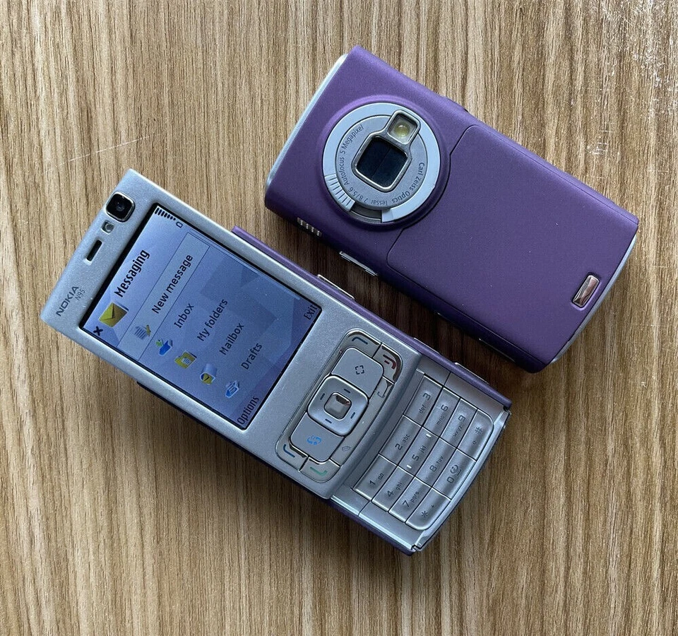 Nokia N Series N95 - Deep plum 3G GSM Wifi 5MP Slider Unlocked Classic Phone - Image 4 of 4