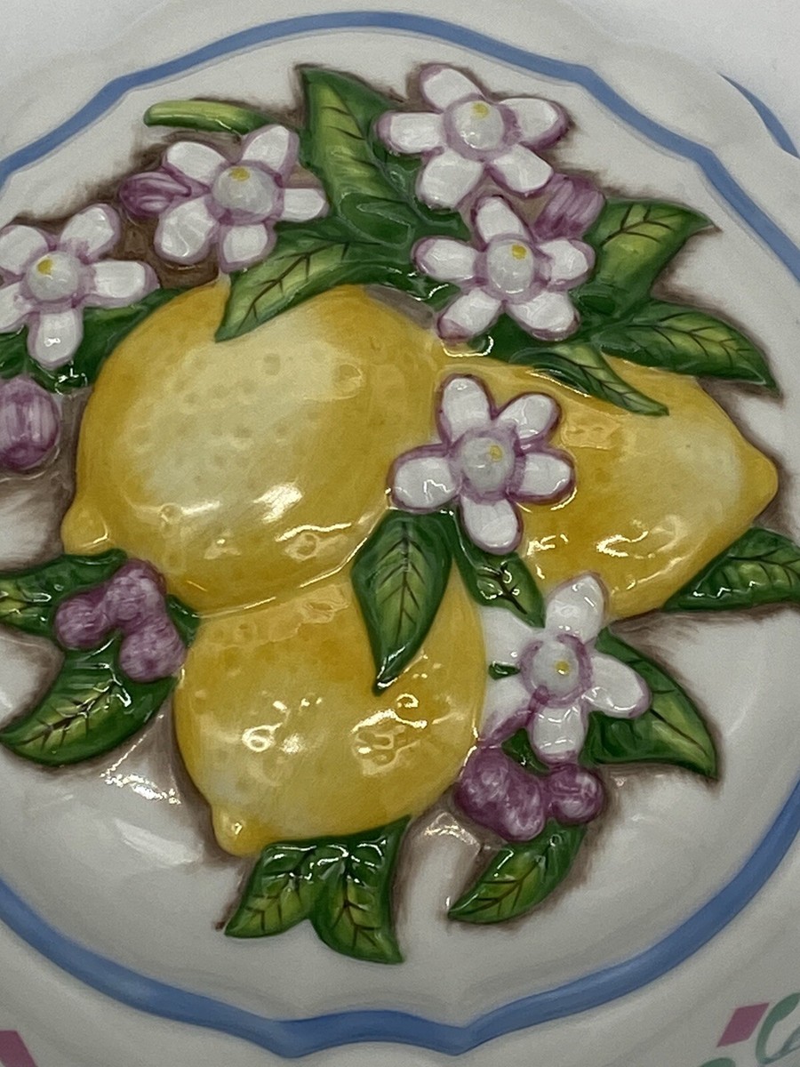 Vintage Franklin Mint Le Cordon Bleu Glazed Round Ceramic Jello